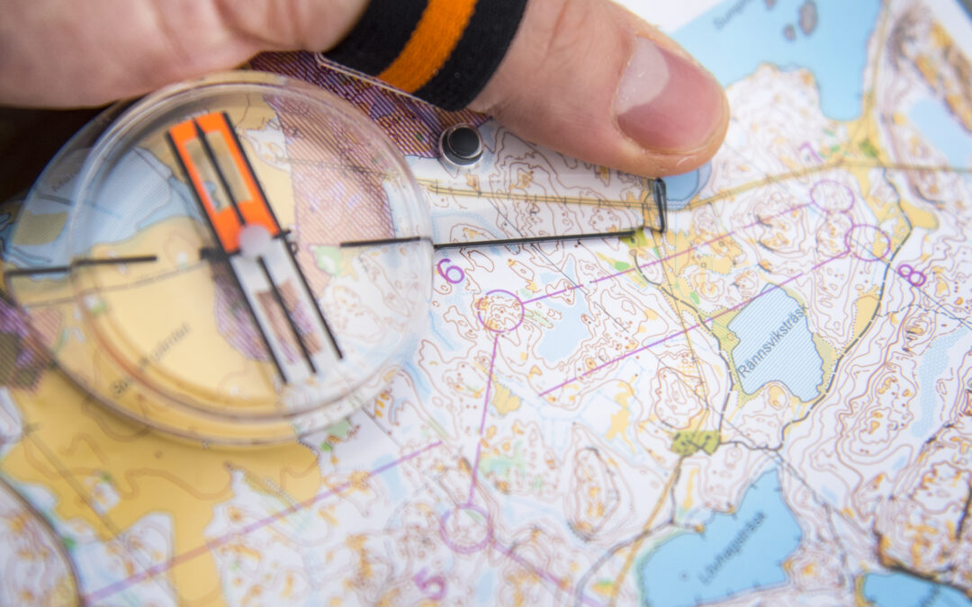 Kompass och karta